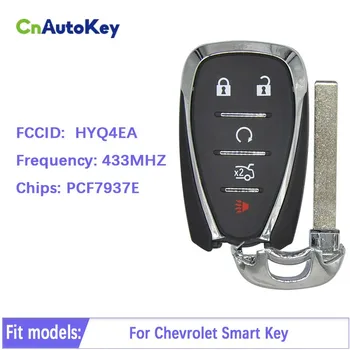CN014051 5 düğmeli Chevrolet Akıllı Anahtar 433MHz PCF7937E 13508769