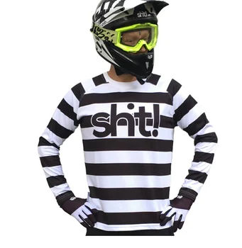 2022 mx Motokros Forması enduro maillot ciclismo yokuş aşağı mtb Formaları Moto Motosiklet Dağ Bisikleti Jersey BMX DH bisiklet tişörtü
