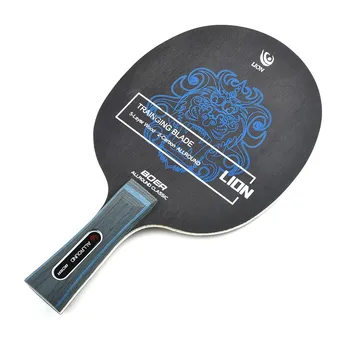 BOER AL-Aslan Masa Tenisi Raketi Taban Uzun Saplı / yatay Kısa Saplı / kalem Kavrama Darbeye Dayanıklı Bıçak Masa Tenisi Raketi